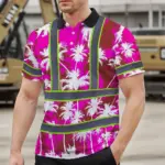 hi-vis-polo-shirt-reflective-tapes-pink-neon-flowers-custom-name-8b058.webp