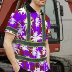 hi-vis-polo-shirt-reflective-tapes-violet-neon-flowers-custom-name-3ae70.webp