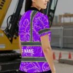 hi-vis-polo-shirt-reflective-tapes-violet-neon-flowers-custom-name-ffd50.webp