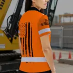 hi-vis-american-flag-polo-shirt-orange-neon-custom-name-reflective-3028b.webp