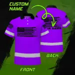 hi-vis-american-flag-polo-shirt-violet-neon-custom-name-reflective-8619c.webp