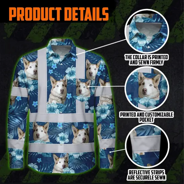 hi-vis-hawaiian-long-sleeve-shirt-reflective-tapes-blue-flowers-320c8.webp