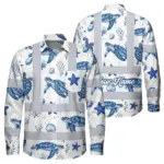 hi-vis-hawaiian-long-sleeve-shirt-reflective-tapes-blue-flowers-a16cc.webp