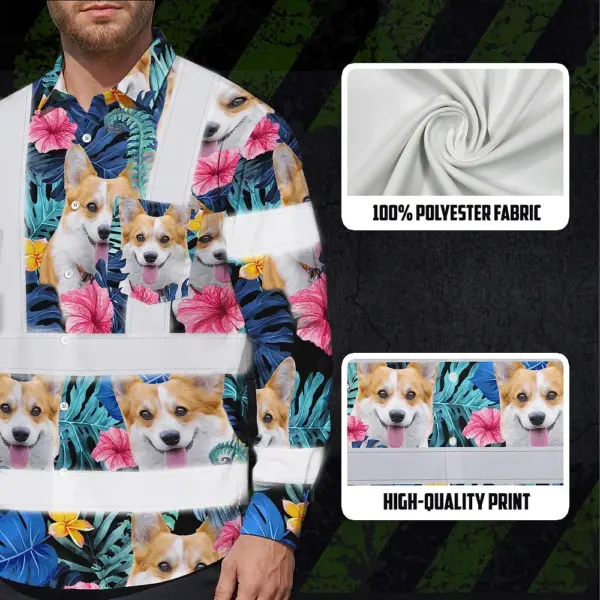 hi-vis-hawaiian-long-sleeve-shirt-reflective-tapes-blue-pink-flowers-609c2.webp