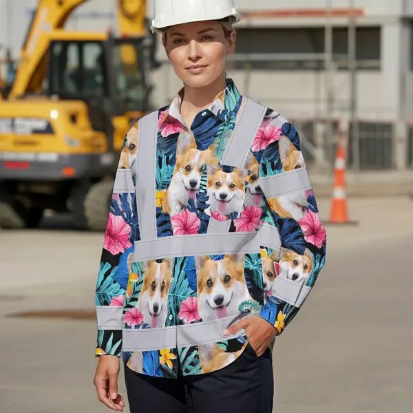 hi-vis-hawaiian-long-sleeve-shirt-reflective-tapes-blue-pink-flowers-96286.webp