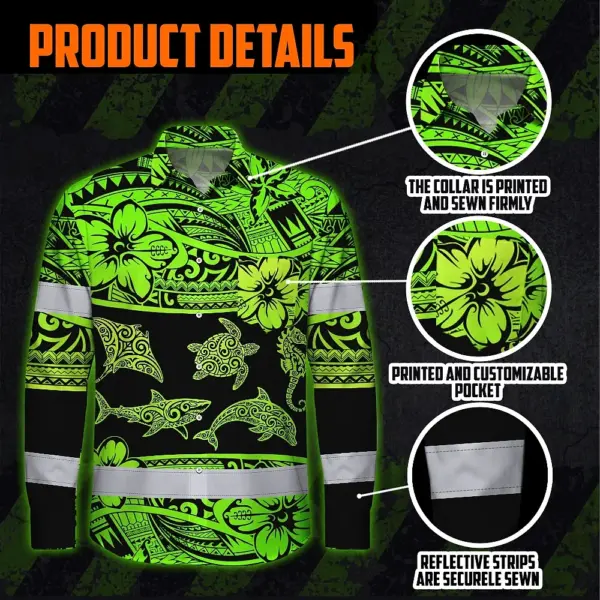 hi-vis-hawaiian-long-sleeve-shirt-reflective-tapes-green-neon-1e963.webp