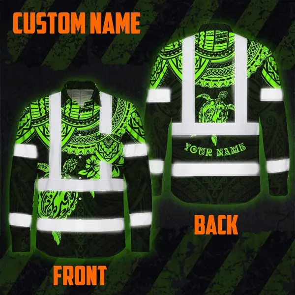 hi-vis-hawaiian-long-sleeve-shirt-reflective-tapes-green-turtle-eafaf.webp