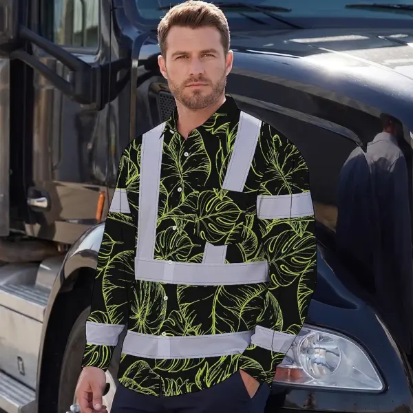 hi-vis-hawaiian-long-sleeve-shirt-reflective-tapes-lime-neon-flowers-c3bc6.webp