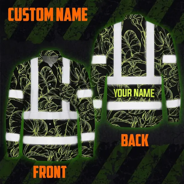 hi-vis-hawaiian-long-sleeve-shirt-reflective-tapes-lime-neon-flowers-c4886.webp
