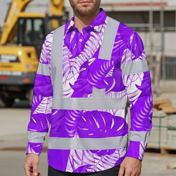 hi-vis-hawaiian-long-sleeve-shirt-reflective-tapes-violet-neon-fbe58.webp