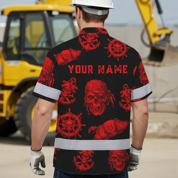 hi-vis-hawaiian-shirt-reflective-tapes-black-red-skull-boat-custom-0812d.webp