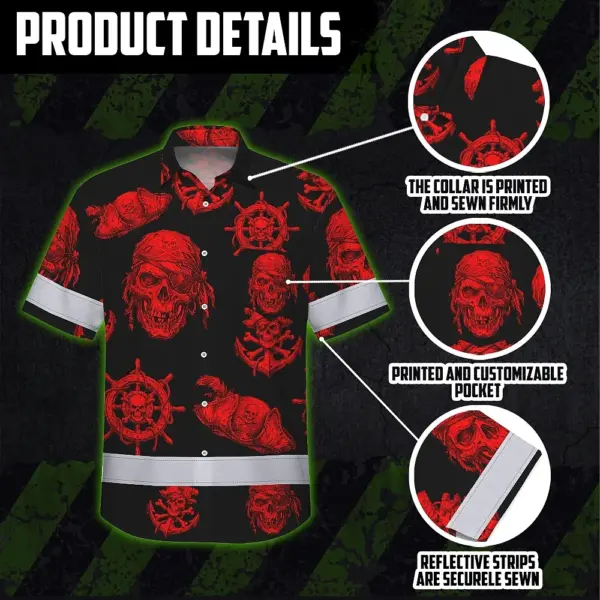 hi-vis-hawaiian-shirt-reflective-tapes-black-red-skull-boat-custom-6fa99.webp