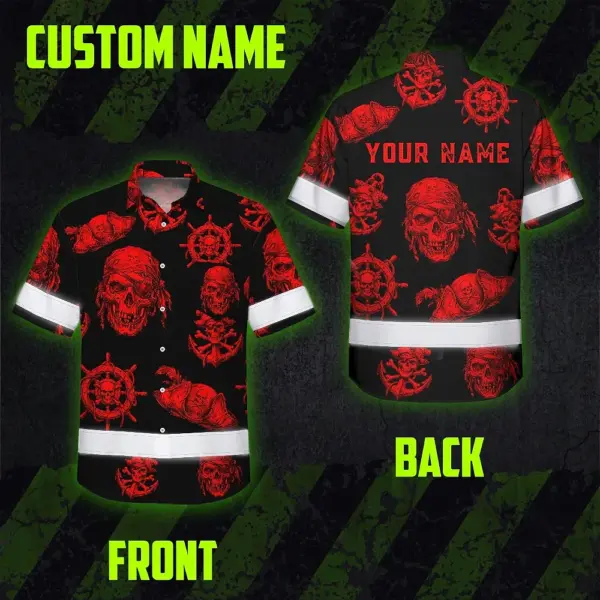 hi-vis-hawaiian-shirt-reflective-tapes-black-red-skull-boat-custom-d821a.webp