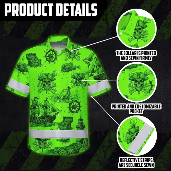 hi-vis-hawaiian-shirt-reflective-tapes-black-skull-boat-custom-name-346f8.webp