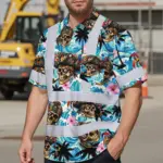 hi-vis-hawaiian-shirt-reflective-tapes-blue-flower-skull-boat-custom-19b3b.webp