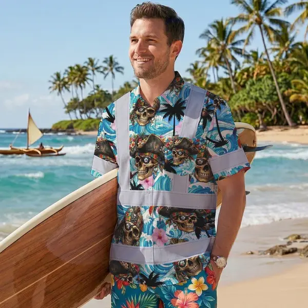 hi-vis-hawaiian-shirt-reflective-tapes-blue-flower-skull-boat-custom-3fb4d.webp