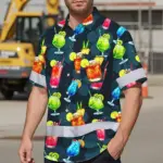hi-vis-hawaiian-shirt-reflective-tapes-dark-green-drink-tropical-7993b.webp