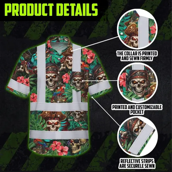 hi-vis-hawaiian-shirt-reflective-tapes-flower-skull-boat-custom-name-6e815.webp
