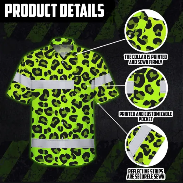 hi-vis-hawaiian-shirt-reflective-tapes-green-leopard-custom-name-a9a0b.webp