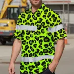 hi-vis-hawaiian-shirt-reflective-tapes-green-leopard-custom-name-f2855.webp