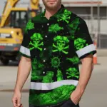 hi-vis-hawaiian-shirt-reflective-tapes-green-skull-boat-custom-name-381e5.webp