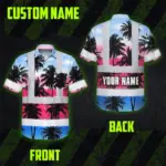 hi-vis-hawaiian-shirt-reflective-tapes-pink-blue-coconut-tree-custom-c2b25.webp