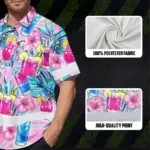 hi-vis-hawaiian-shirt-reflective-tapes-pink-blue-flower-drink-0b8f1.webp