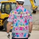 hi-vis-hawaiian-shirt-reflective-tapes-pink-blue-flower-drink-baacc.webp
