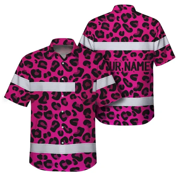 hi-vis-hawaiian-shirt-reflective-tapes-pink-leopard-custom-name-b3cbe.webp