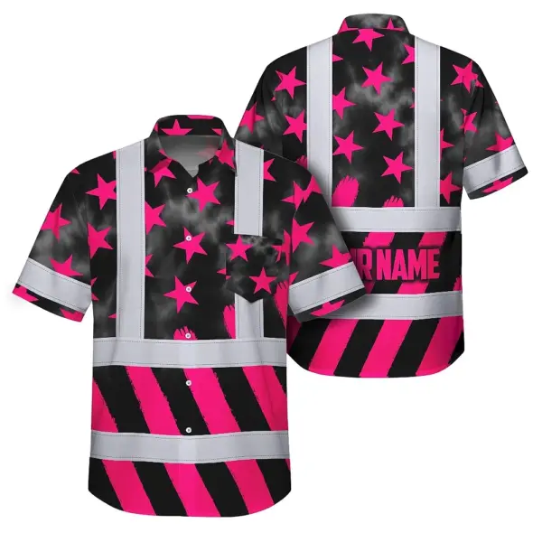 hi-vis-hawaiian-shirt-reflective-tapes-pink-neon-us-flag-custom-name-064ad.webp