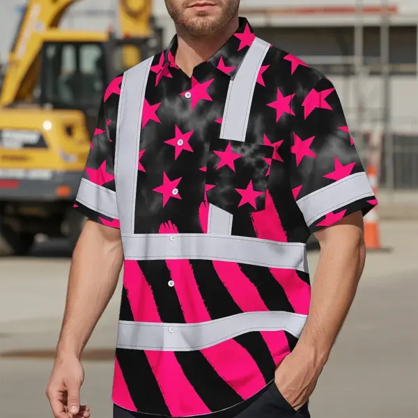 hi-vis-hawaiian-shirt-reflective-tapes-pink-neon-us-flag-custom-name-8bb43.webp