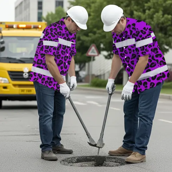 hi-vis-hawaiian-shirt-reflective-tapes-violet-leopard-custom-name-3b02c.webp