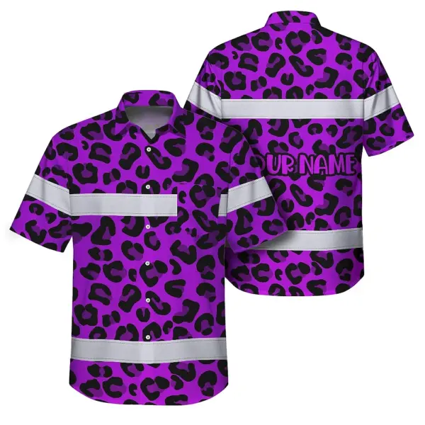 hi-vis-hawaiian-shirt-reflective-tapes-violet-leopard-custom-name-88294.webp