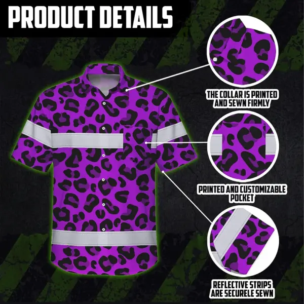hi-vis-hawaiian-shirt-reflective-tapes-violet-leopard-custom-name-dc544.webp