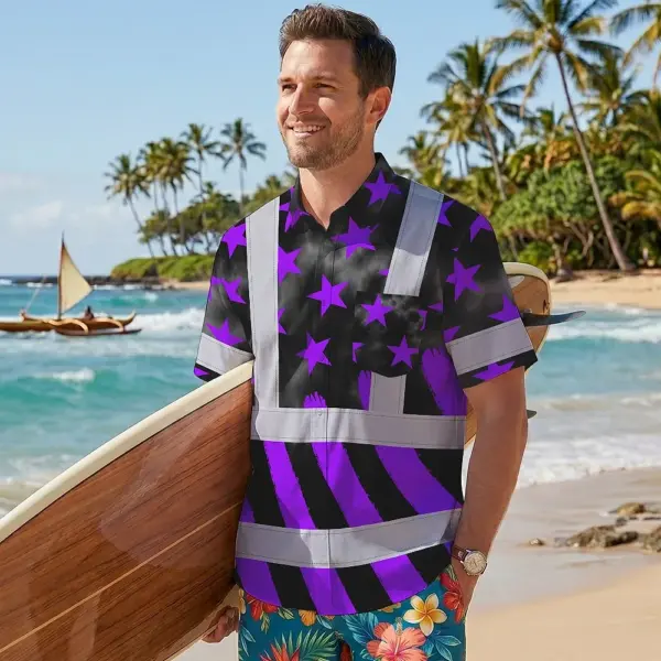 hi-vis-hawaiian-shirt-reflective-tapes-violet-neon-us-flag-custom-8a706.webp
