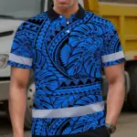 hi-vis-polo-shirt-reflective-tapes-blue-neon-polynesian-tribal-ada04.webp