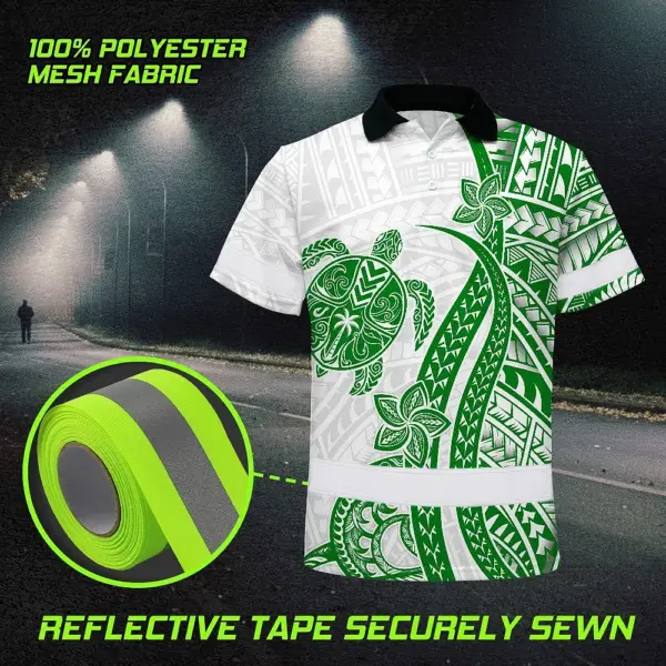 hi-vis-polo-shirt-reflective-tapes-dark-green-neon-polynesian-turtle-07054.webp
