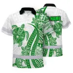 hi-vis-polo-shirt-reflective-tapes-dark-green-neon-polynesian-turtle-c2537.webp