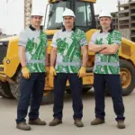 hi-vis-polo-shirt-reflective-tapes-dark-green-neon-polynesian-turtle-ee74f.webp