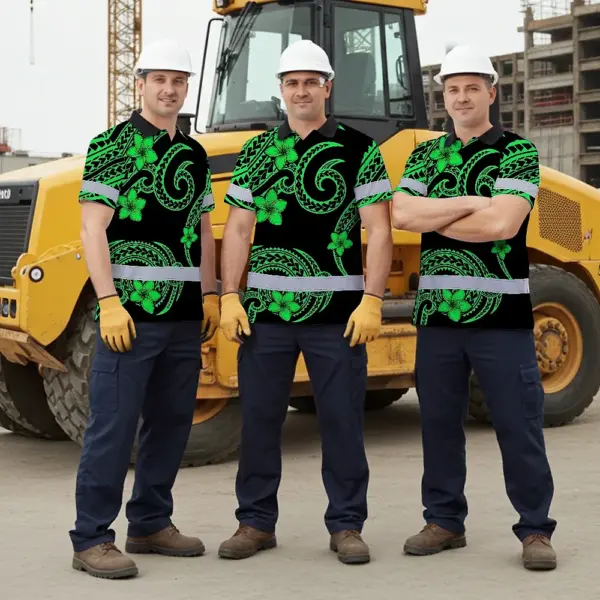 hi-vis-polo-shirt-reflective-tapes-green-black-polynesian-custom-50f8f.webp