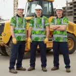 hi-vis-polo-shirt-reflective-tapes-green-neon-grey-skull-pineapple-90659.webp