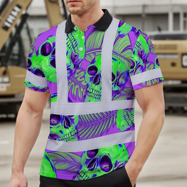 hi-vis-polo-shirt-reflective-tapes-green-neon-violet-skull-custom-6452e.webp