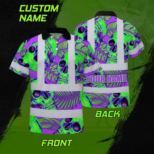 hi-vis-polo-shirt-reflective-tapes-green-neon-violet-skull-custom-8a3b1.webp