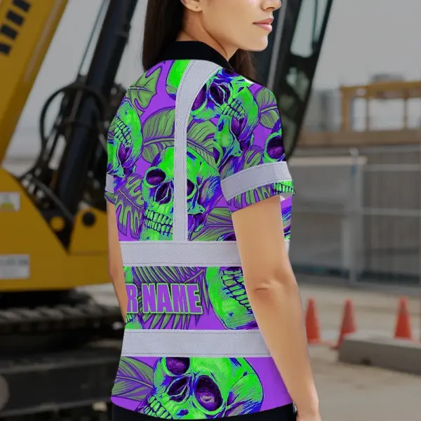 hi-vis-polo-shirt-reflective-tapes-green-neon-violet-skull-custom-bf921.webp