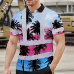 hi-vis-polo-shirt-reflective-tapes-pink-blue-coconut-tree-custom-633d7.webp