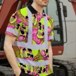 hi-vis-polo-shirt-reflective-tapes-pink-neon-lime-skull-custom-name-43a79.webp