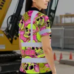 hi-vis-polo-shirt-reflective-tapes-pink-neon-lime-skull-custom-name-a23d2.webp