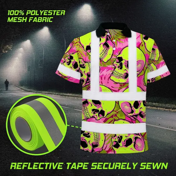 hi-vis-polo-shirt-reflective-tapes-pink-neon-lime-skull-custom-name-f1efe.webp