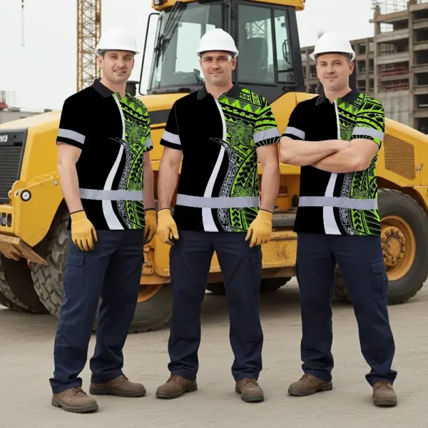 hi-vis-polo-shirt-reflective-tapes-white-green-polynesian-tribal-16f77.webp