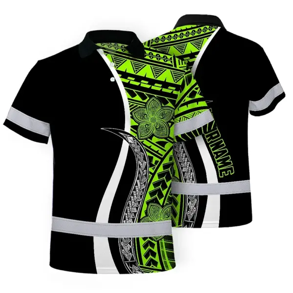 hi-vis-polo-shirt-reflective-tapes-white-green-polynesian-tribal-30d09.webp